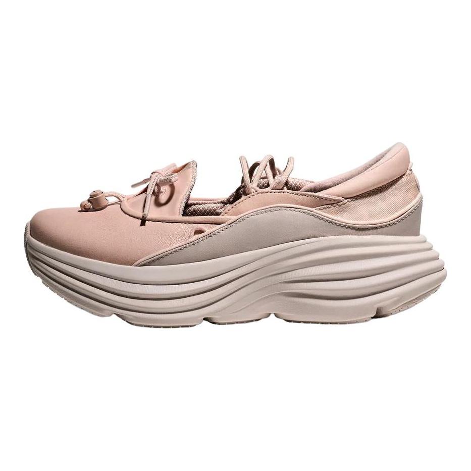HOKA One One Платформенные туфли Mary Jane Bondi Женские Вишнево-розовые 1171546-BTCC