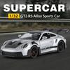 Масштаб 1/32 Коллекция Моделей Спортивных Автомобилей 911-Gt3 Украшения Детские Сплав Литье под Давлением Симуляция Освещение Автомобильные Игрушки Подарки