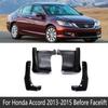 Для Honda Accord 9th Gen CR CT 2013~2017 Автомобильные крылья Задние брызговики Защита колес Брызговик Внешние аксессуары
