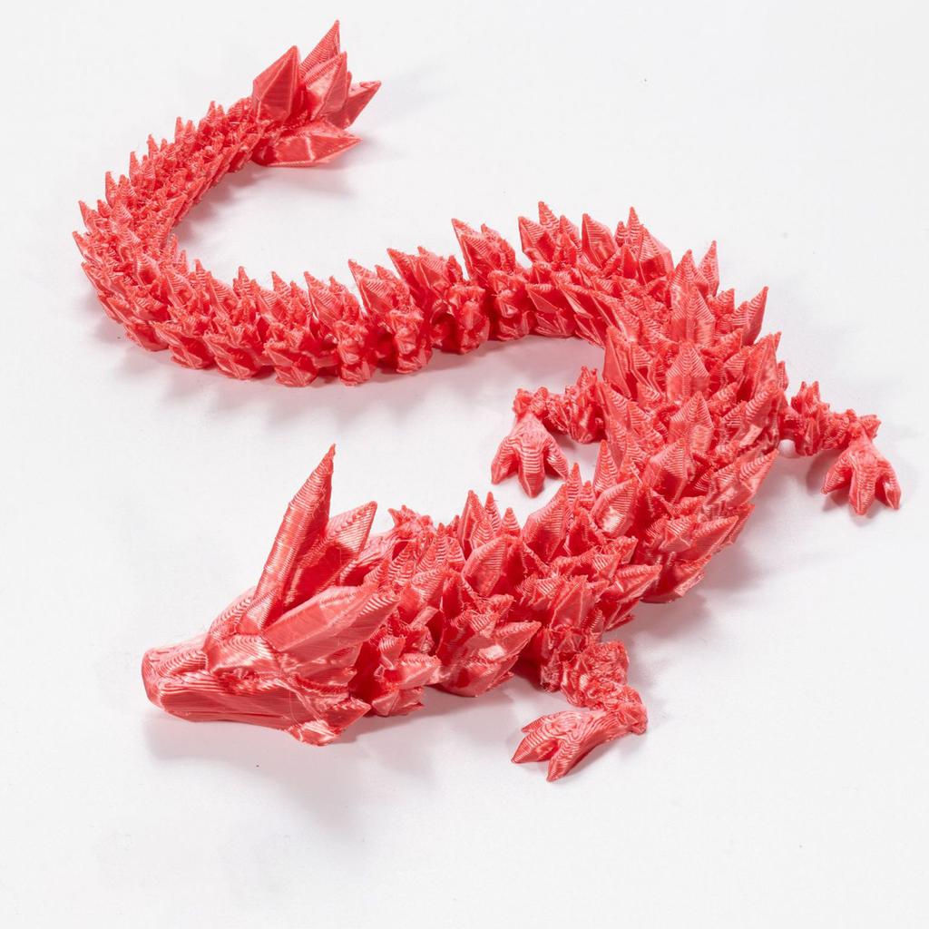 3D-печатная фигурка змеи с подвижными суставами, имитация змеи, креативное украшение для домашнего офиса, новогодние подарки, поделки, подарок