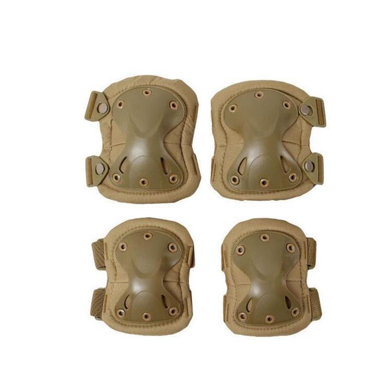 Тактические наколенники на локтях, наколенники, военная защита наколенника, спорт на открытом воздухе, рабочая охота, катание на коньках, защитное снаряжение