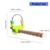 Durability Wooden Parrots Gym Interactively For Climbing Jumping And Playing Helps Prevent Boredom In Pet Birds