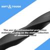 Elastic Car Seat Gap Filler Organizer (2-Pack) - Universal Fit For Car SUV Truck, Black Leather Texture, Prevents Items From Falling Between Seats,