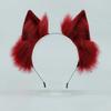 Plush Cosplay Headwear Faux Fur Animal Hair Hoop Kawaii Cat Ears Headband  Anime