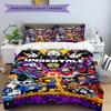 3Pcs Undertale Soul Determination Art Bedding Quilt Set Quilt Cover Gift For Fans 1 Duvet Cover 2 Pillowcase Game956