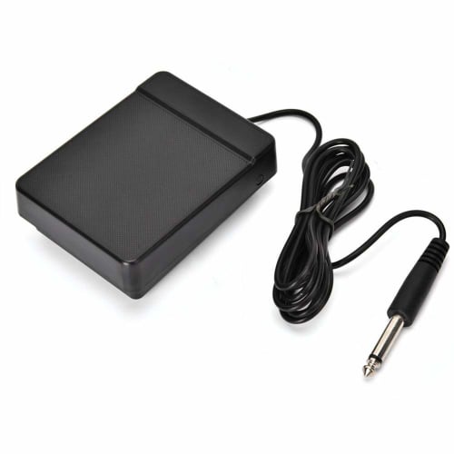 A Sixx Keyboard Piano Pedal, Sustain Pedal, Non-Slip Durable for Electronic Keyboard Pianos