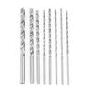 8pcs Extra Long High Speed Steel Straight Shank Twist Drill Bit Tool 4 10mm For Wood