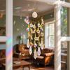 Crystal Sun, Window Decoration, Hanging Wind Chimes For Window, Home, Gardens, Parties