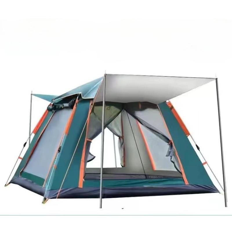 Outdoor Automatic Camping Easy-to-Put-up Tent Portable Camping Tent with Sand Stand Moisture-Proof Rain-Proof Tent for 2-4-6 People