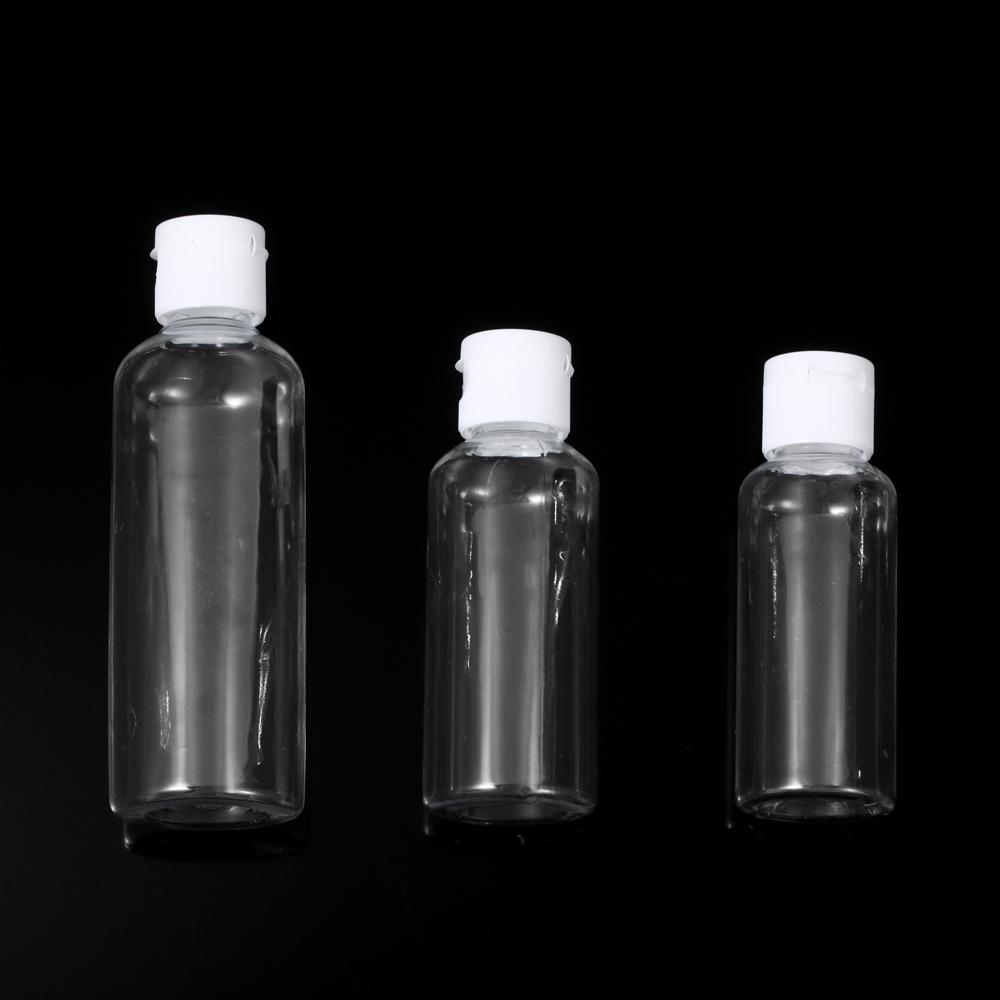 Сдавливаемый макияж Пластиковый пустой контейнер Бутылка Лосьон Банка Многоразовая Бутылка для шампуня