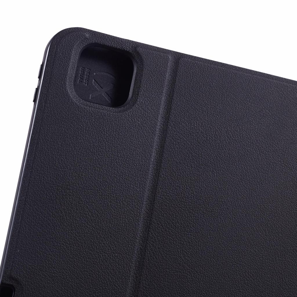 X-LEVEL для iPad Pro 11 (2024) Чехол из ПУ кожи с функцией автоматического пробуждения/засыпания и держателем для карандаша, текстура личи