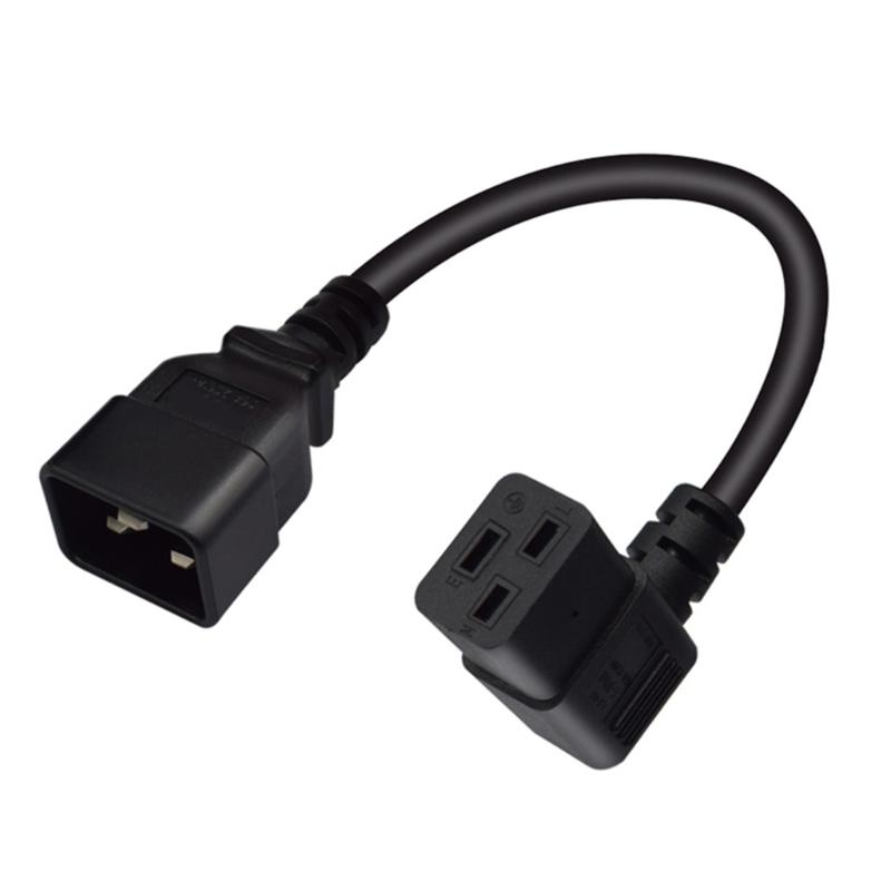 Высокопрочный силовой кабель IEC320 C19 на C20, шнур питания для PDU UPS, 3-контактный удлинитель, эффективный силовой кабель, провод 3,94 дюйма