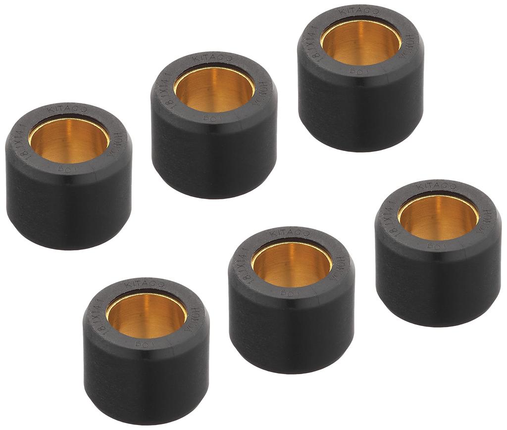 Kitaco Super Roller 6 Zoomer Set, Pieces, 10.0g, X/Dio 110/Lead 110/Benly 110, 462-1206100