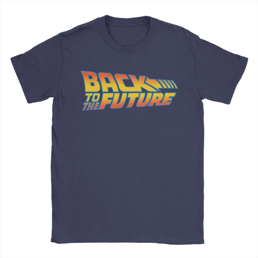 Back to the Future T Shirt Couple DMC DeLorean Streetwear TShirts Summer Crew Neck Hip Hop Tee Shirt Hot Sale Plus Size Tops