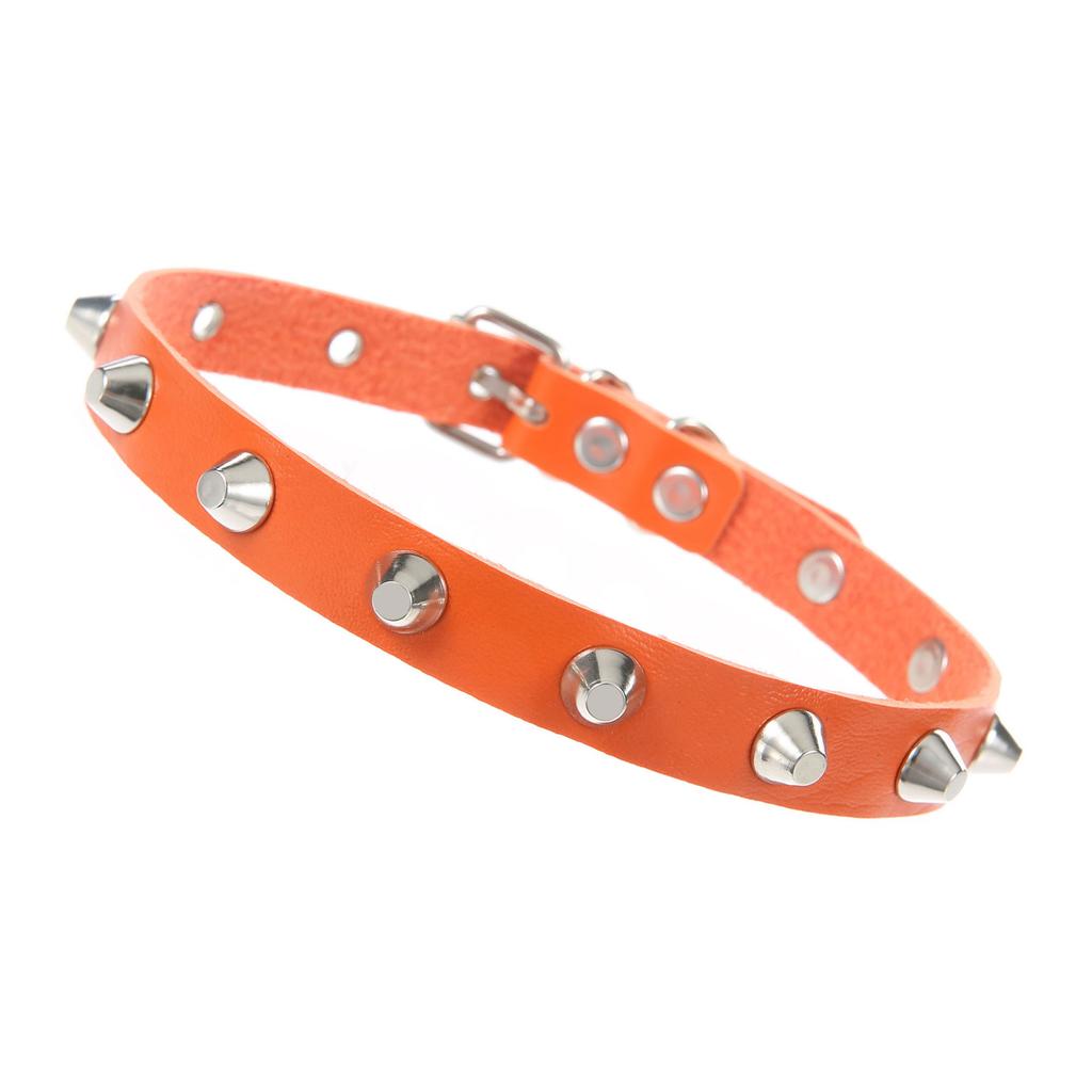 Goth Studded Choker Necklace Collar For Women Grunge Punk Leather Chocker Rave Festival Accessories