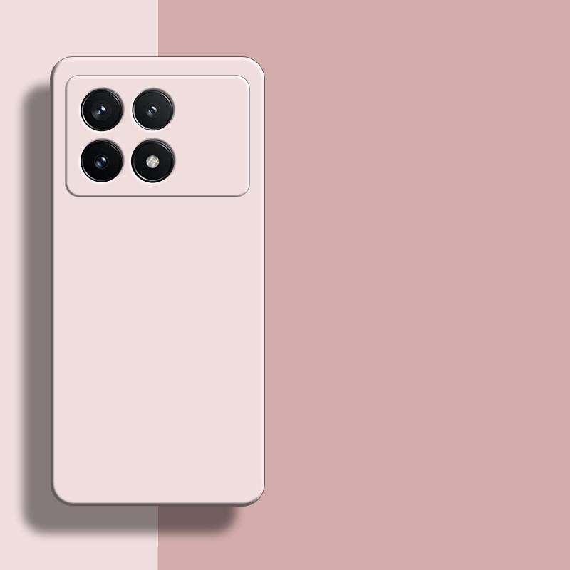 Для POCO F6 Pro Чехол для POCO F6 Pro 5G Чехол 6,67 дюйма Оригинальный жидкий силиконовый резиновый противоударный бампер для Xiaomi POCO F6 Pro