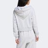 adidas Женская светло-серая меланжевая толстовка с графическим принтом VRCT Originals IT9846