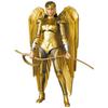 MAFEX Чудо-женщина Золотая броня Приблизительно 160 мм экшен №148 Вер. высокая, предварительно раскрашенная фигура.