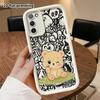 Phone Case: 2D Flat Samsung Galaxy A34 A35 M05 M06 S20 S22 S21 FE Plus 5G Protective Case, Light Brown Little Bear, Christmas and Halloween Gift