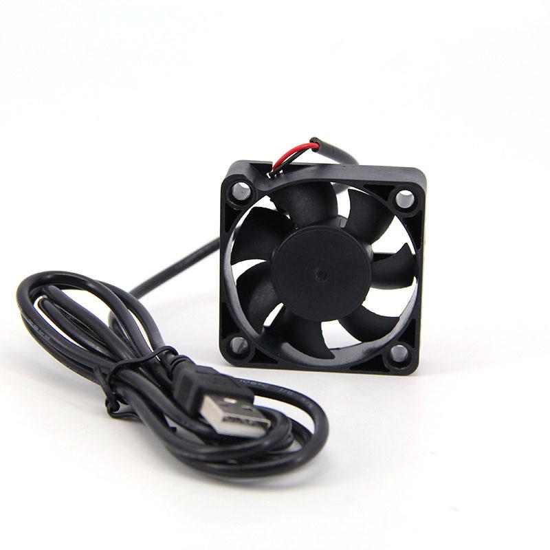 50MM DC 5015 5V 5 вольт USB 5 см вентилятор 50x50x15 мм кулер охлаждения небольшой вытяжной вентилятор для 3D-принтера подшипник скольжения для ПК ЦП