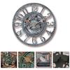 12 Inch Vintage/Retro Wall Clock Garden IP44 Waterproof Decorative Wall Clocks Battery Operated Cloc