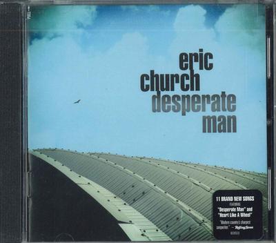 CD ЭРИК ЧЕРЧ - Desperate Man B002873302 EMI Records Nas 2018 США Фолк