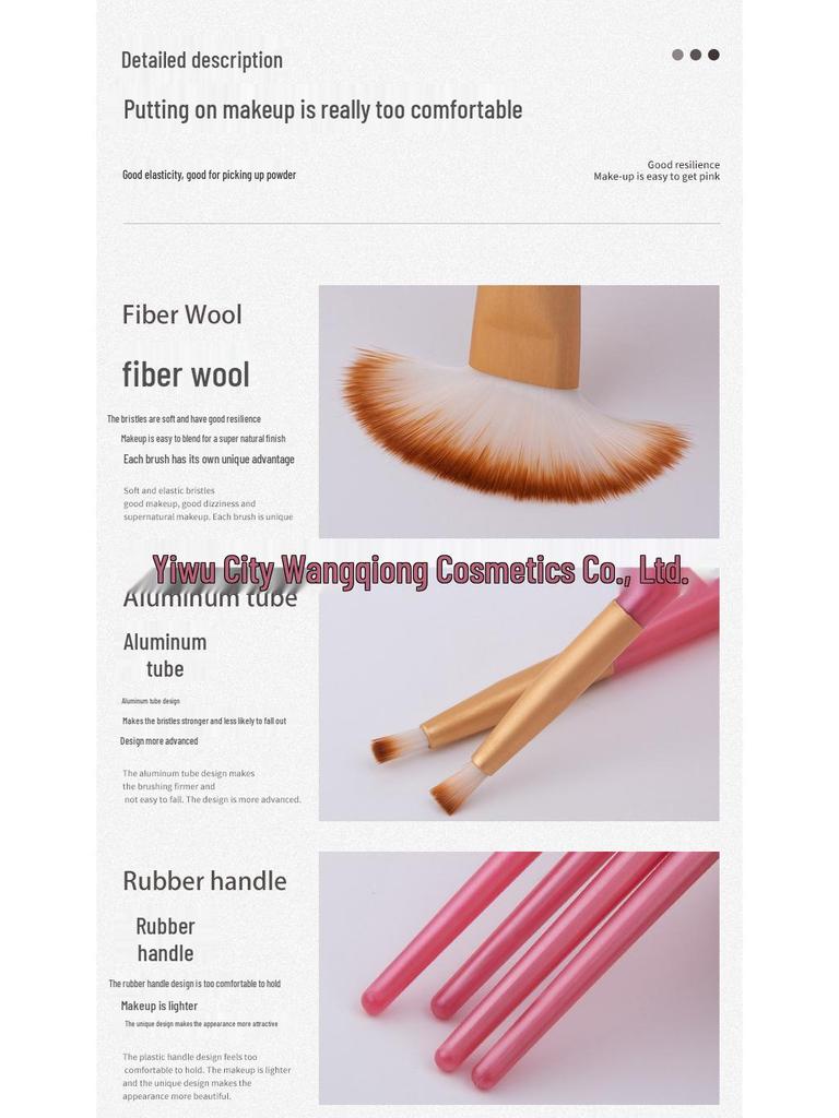 33-Piece Soft Makeup Brush & Beauty Sponge Set - Includes Eyeshadow & Foundation Brushes