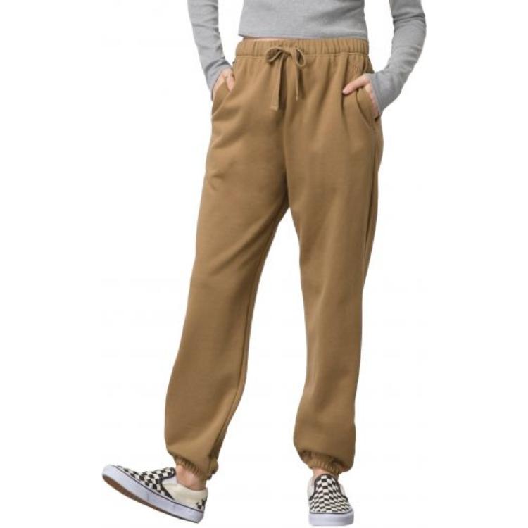 Vans Knitted Sweatpants Women's Yellow Moderate Cuffed Pants VN0A7YS5DZ9