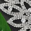 Adjustable Rhinestone Choker Necklace Exaggerated Collarbone Chain Pendant Necklace  for Women