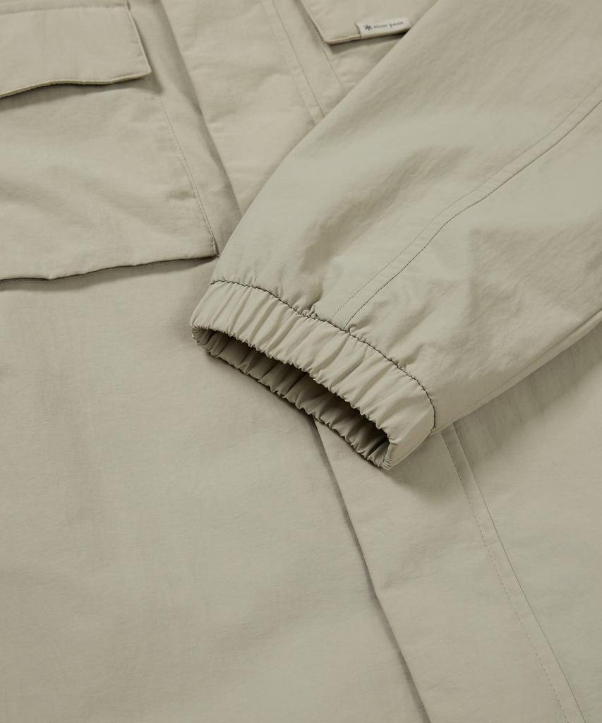 Ветровка Snowpeak Apparel Cample с воротником-стойкой (S24Fmcwb14) Бежевый Серый