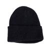 Unisex Knitting Hat Solid Color Men Women Brimless Hat Winter Soft Breathable Warm Stretchy Hat Outdoor Wear