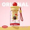 Бутылка для воды высокая ценность мультфильм поплавок пластиковый стакан большой емкости портативный ins прямое питье пластиковая соломинка стакан для воды стакан для чая