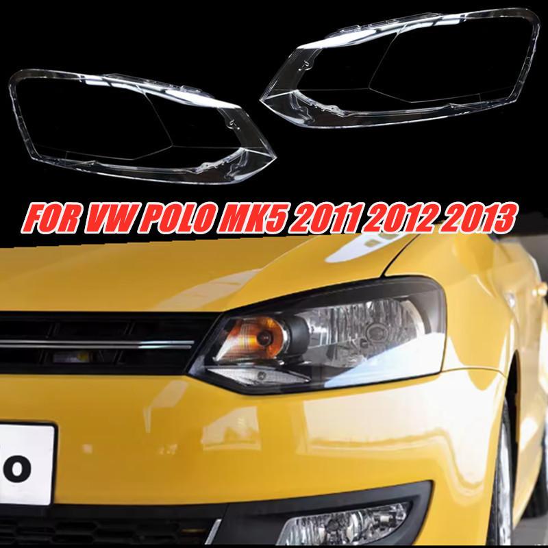 Крышка корпуса фары для VW Polo 2011 2012 2013 Крышка линзы фары Плафон