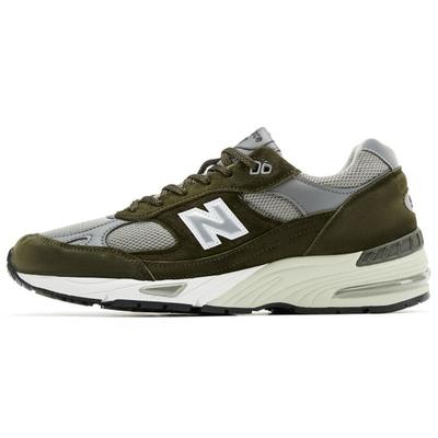 Темно-зеленые мужские кроссовки 991 Made In England M991OLG