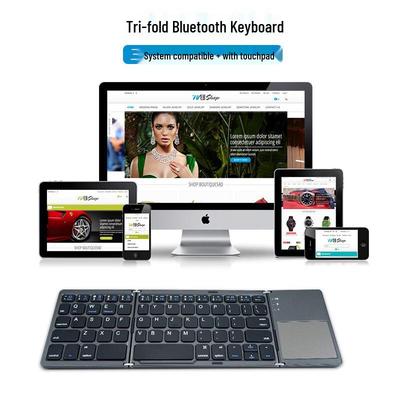 OLOEY Складная Bluetooth-клавиатура с тачпадом