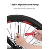 Велосипедный насос из алюминиевого сплава, портативный мини-баскетбольный велосипедный насос, аксессуары для велосипеда 120PSI