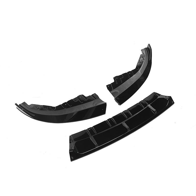 Front Bumper Lip Spoiler Diffuser Splitter Body Kit Aprons Cover Guard Trim For BMW 4 Series G26 i4 M50&G24 Gran Coupe 2021-2024