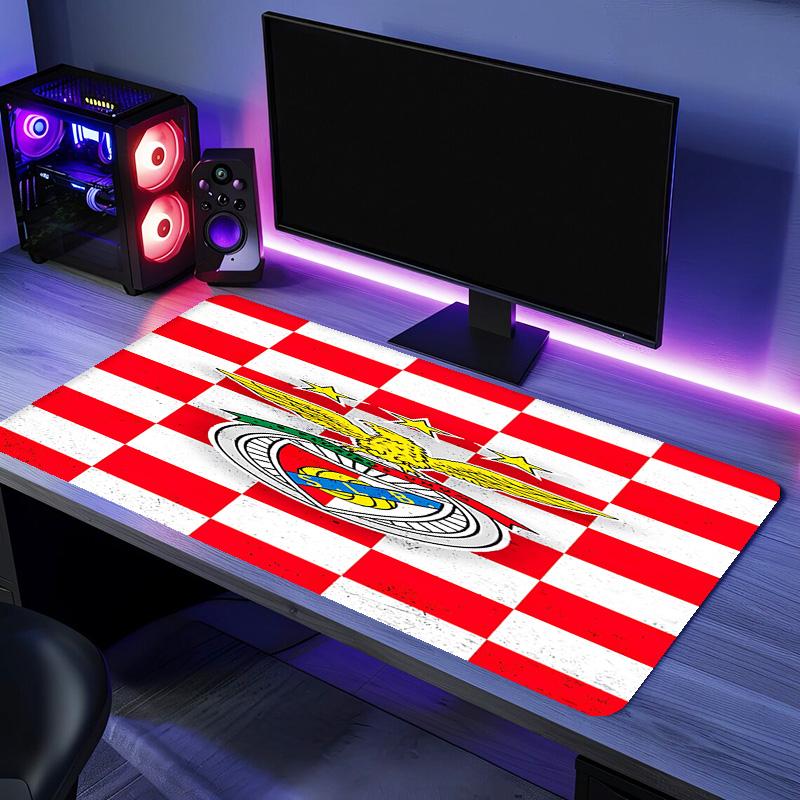 Sport Lisboa e Benfica Mouse Pad - Non-Slip Rubber Base, Smooth Surface for Work,Gaming,Office,And Home Use, Desk Mouse Pad