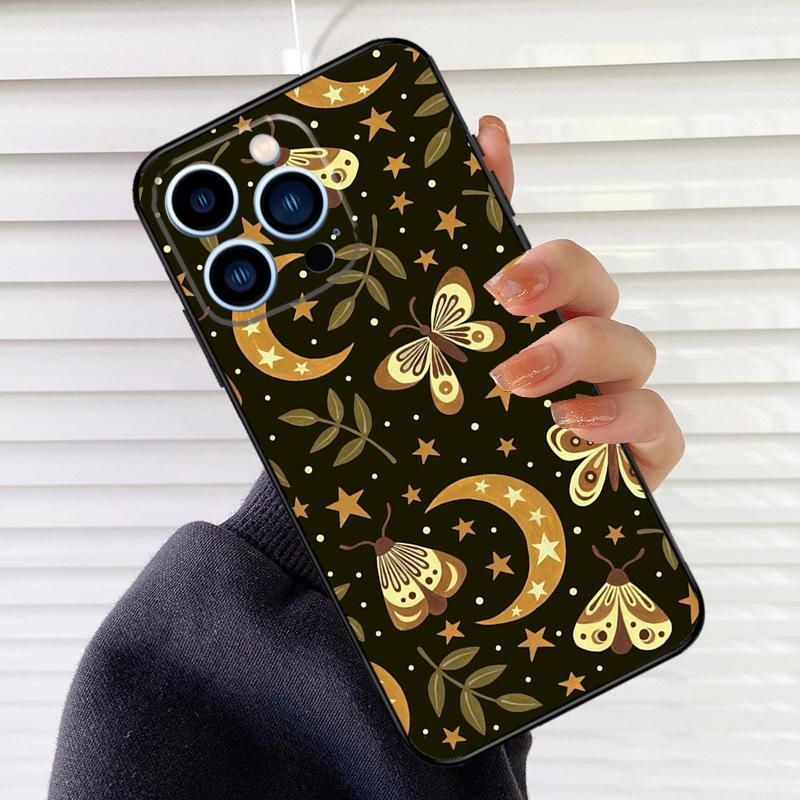 Beautiful Butterfly Phone Case For iPhone 17 16 15 14 13 12 11 Pro Max mini 15 16 Plus 16e 17 Air Cover Fundas