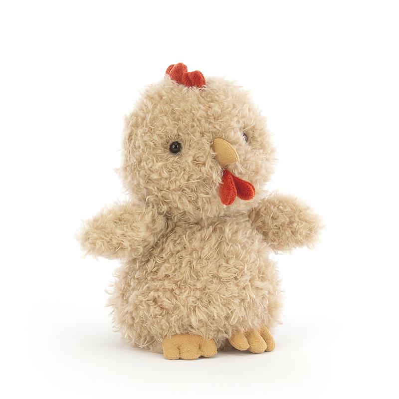 JELLYCAT Серия Короткие Ножки Животное Маленький Петушок Милая Кукла Плюшевая Кукла Высота 18 см