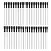 5/10/50 PCS Ballpoint Pen Refills Metal 82mm Pen Refill Black Blue Pen Refills Gifts Office School Supplies Stationery