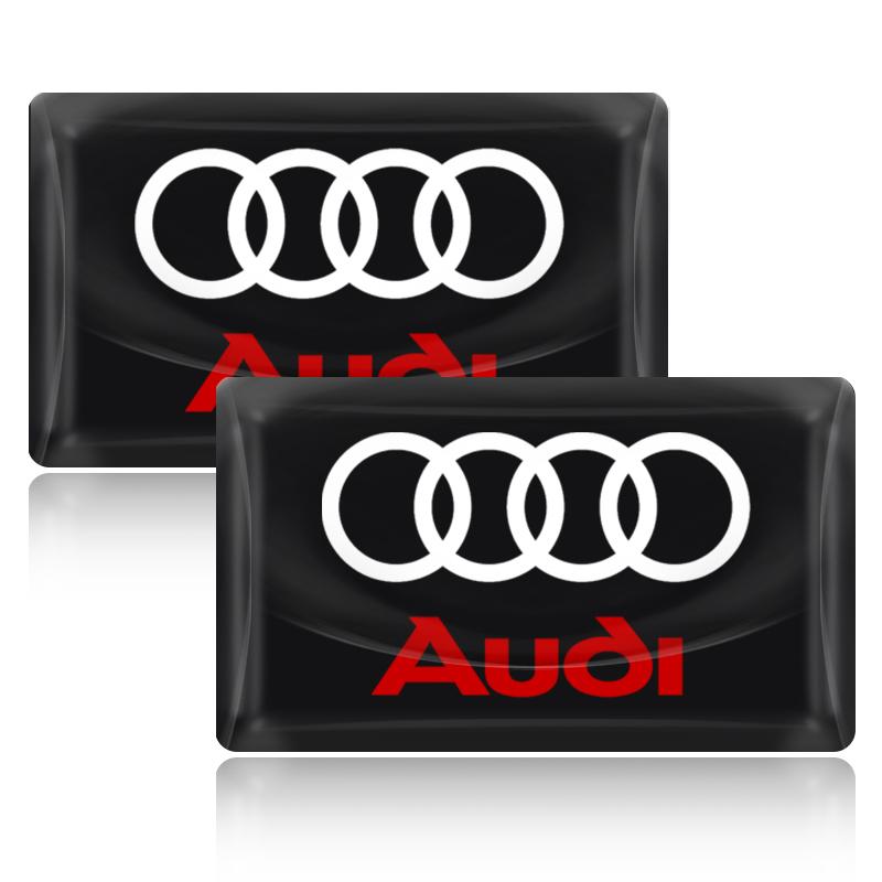 Автостайлинг 3D Эпоксидные Наклейки для Украшения Рулевого Колеса и Приборной Панели Автомобиля Для Audi A7 A8 A3 A4 A5 A6 TT Q3 Q5 Q7 A1 B5 B6 B7 B8 B9 8P C6 C5 C7