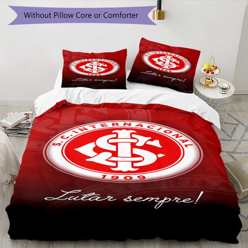 SC Internacional1 Printed Pattern Duvet Cover Set – includes 1 duvet cover and 2 matching pillowcases Bedroom decor Christmas gifts