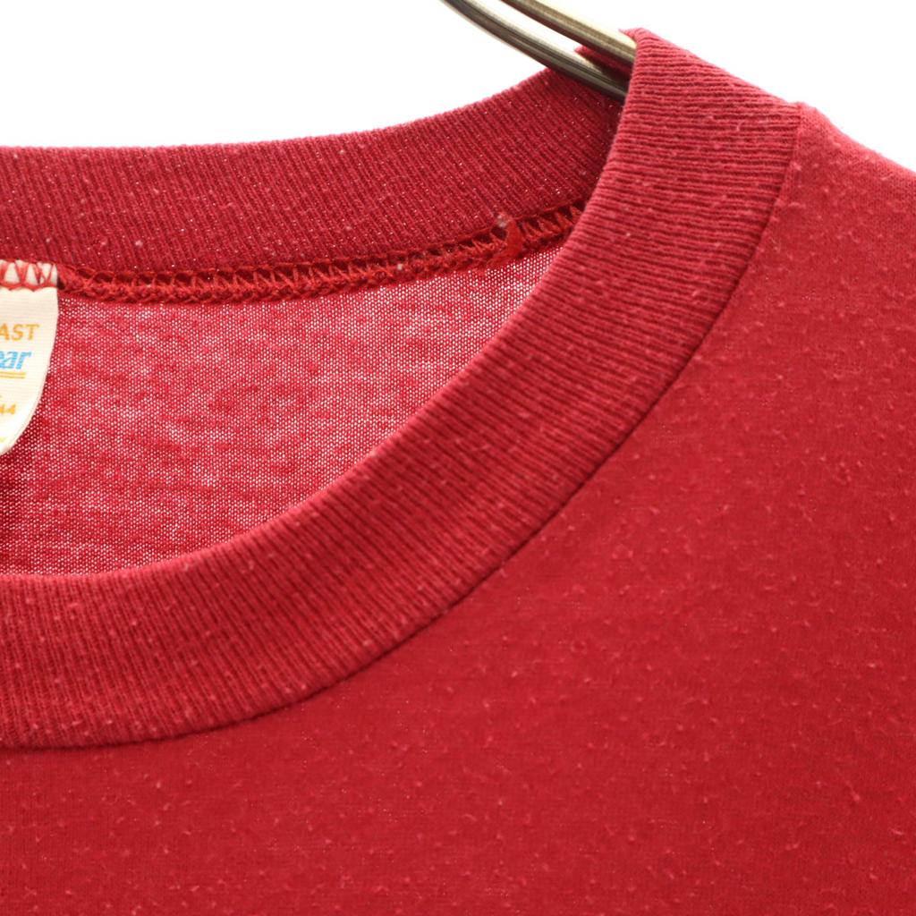 sportswear 80s Made in USA Vintage Short sleeve T-shirt L Red Men's Used