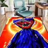 Huggy Wuggy Pattern Rug, Indoor/Outdoor Mat, for Picnic, Gameroom, Bedroom, Office, Living Room, Home Decor Carpet, Birthday Gift