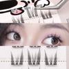 DIY Self-adhesive Lash Clusters Reusable False Eyelash Clusters Cute Adhesive False Eyelashes  Lady