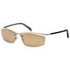 DAIWA TLX012 Luster Orange Polarized Sunglasses, TALEX CACCHU Lens, Titanium Frame, Silver Mirror, 95% Polarization