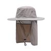 Summer Wide Brim Fisherman Hat For Women Men UV Protection Sun Hats Breathable Bucker Hat With Neck Flap Male Hiking Fishing Cap
