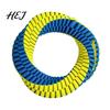 Chew Toys for Large Dogs Over 33 Pounds Dog Dental Tug Toy, Textured Woven Nylon Interactive Teeth Cleaning Washable Round or Figure 8 Design,
