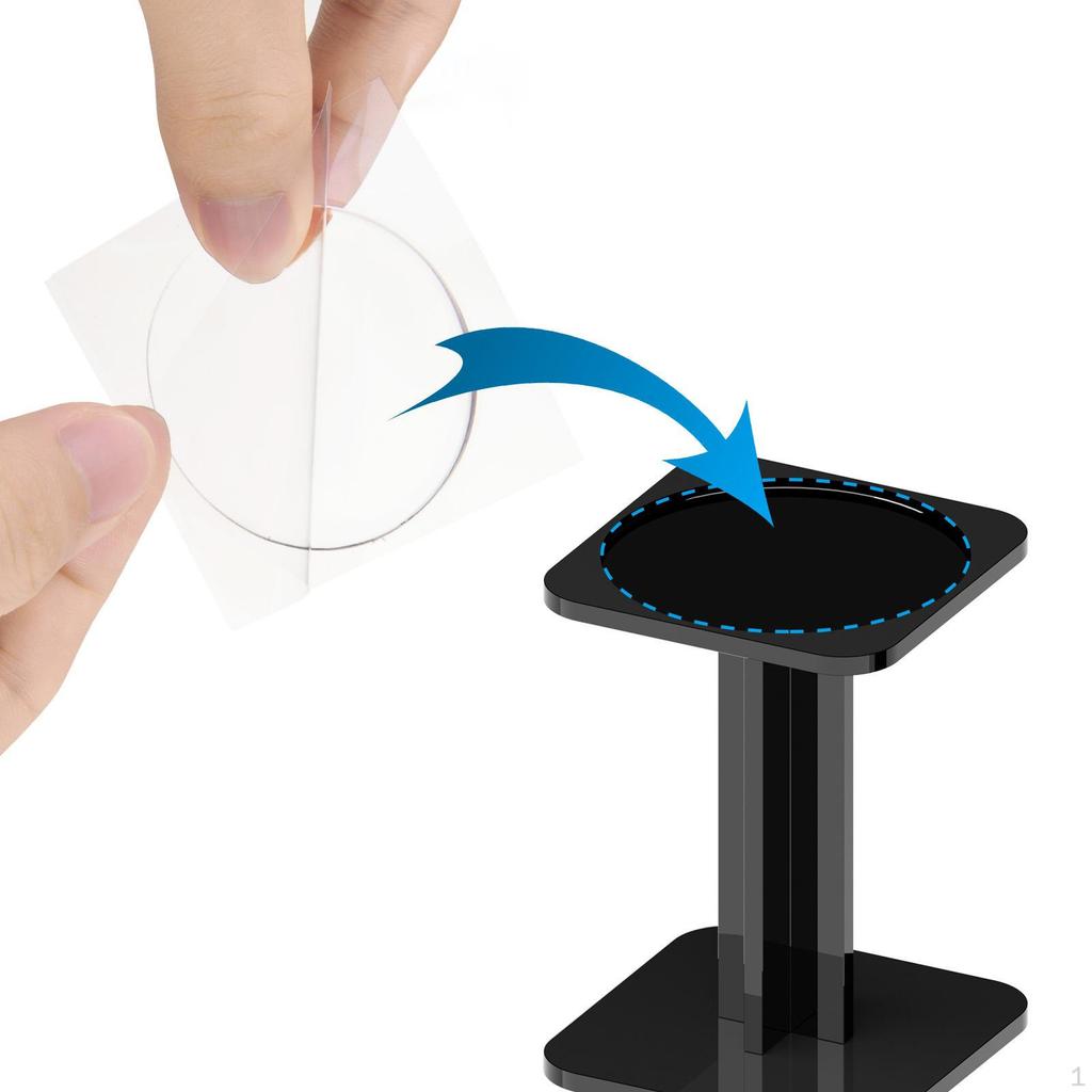 3 шт. Акриловые подставки для дисплея Органайзер для полок для летающих миниатюр Столы Подставка-держатель для полетов для